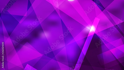 Abstract Geometric Bright Purple Background