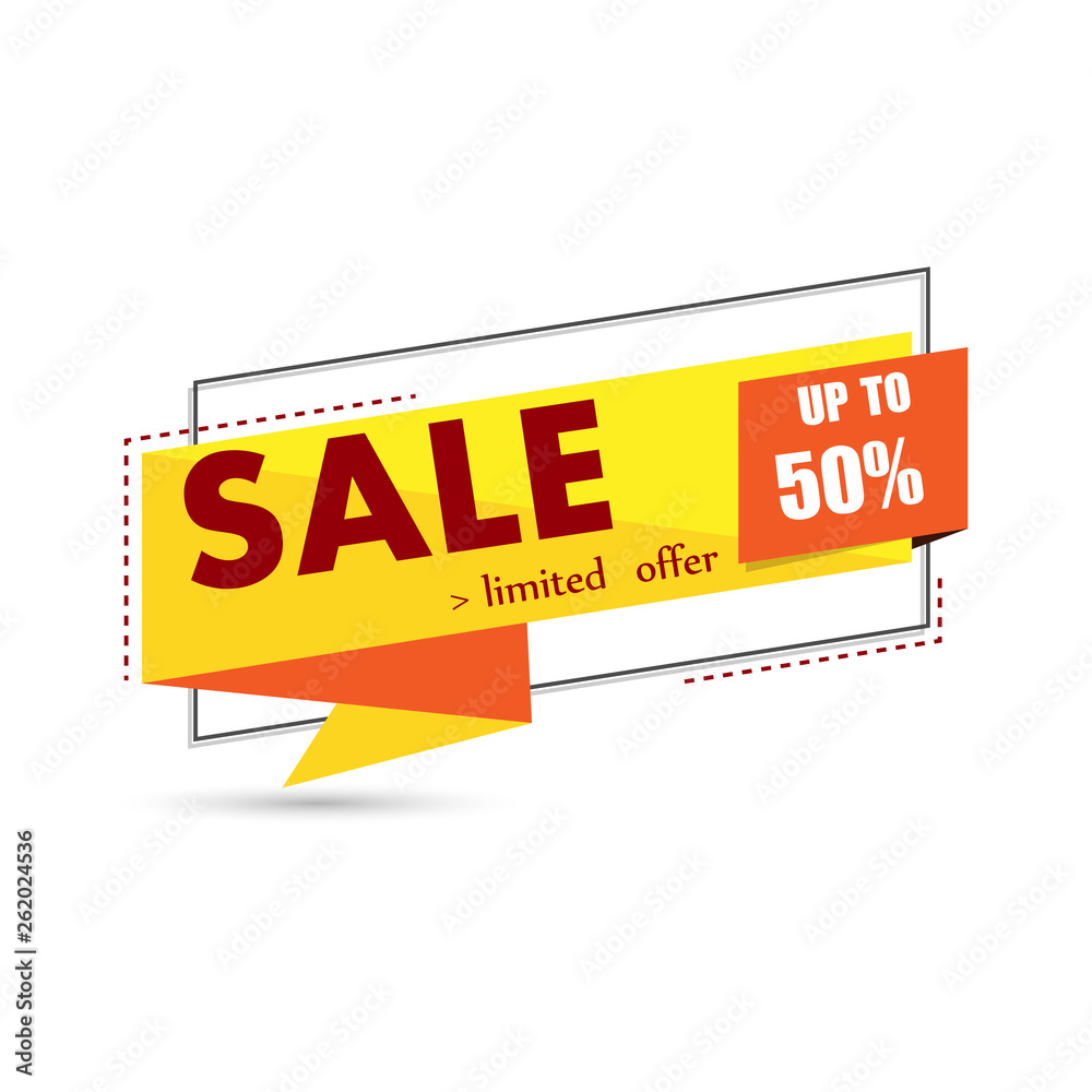 sale banner template Design limited offers,50% off sale banner template Design limited offers,50% off