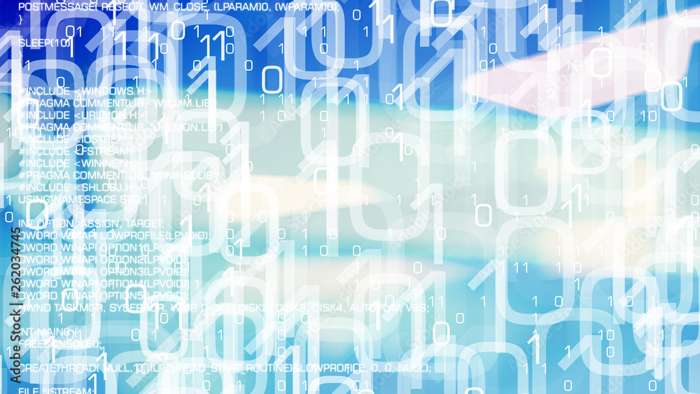 Bank cyber attack, science fiction virus code algorithm Bank cyber attack, science fiction virus code algorithm