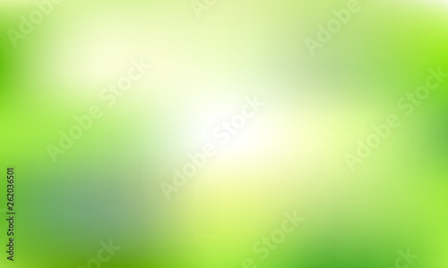 Summer light yellow and green blurred background for graphic design and printing.