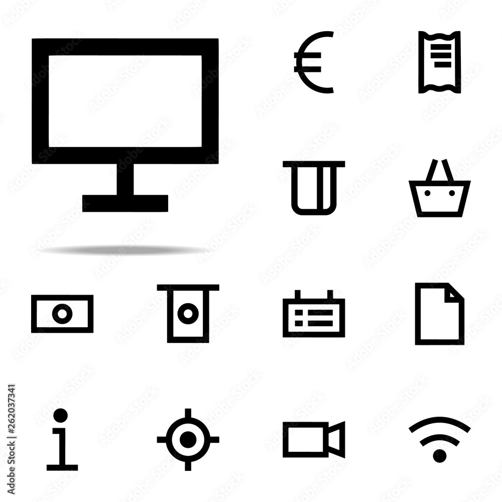 monitor icon. web icons universal set for web and mobile monitor icon. web icons universal set for web and mobile