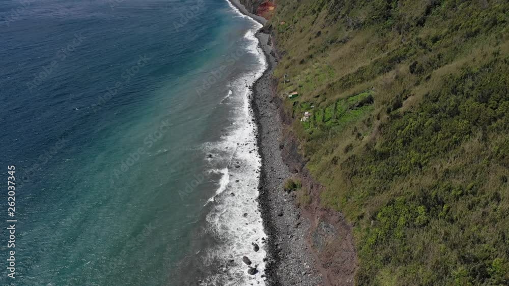 Azoren - Dorf Povoação auf Sao Miguel aus der Luft Azoren - Dorf Povoação auf Sao Miguel aus der Luft