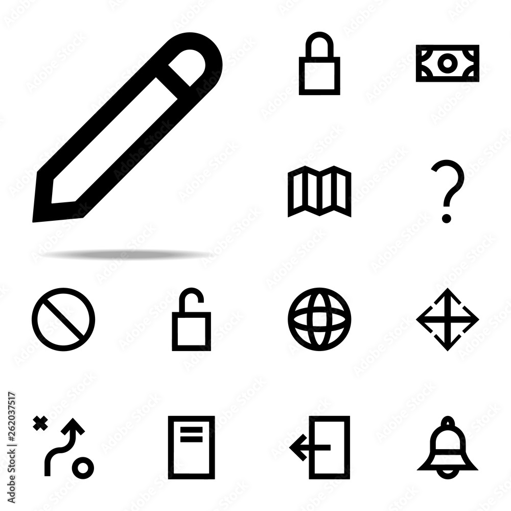 a pen icon. web icons universal set for web and mobile a pen icon. web icons universal set for web and mobile
