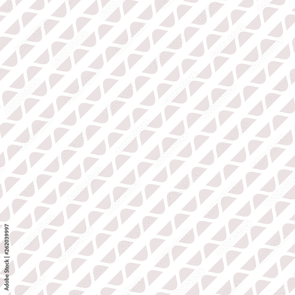 Geometric seamless pattern with with diagonal wavy stripes. Pale pink and white Geometric seamless pattern with with diagonal wavy stripes. Pale pink and white