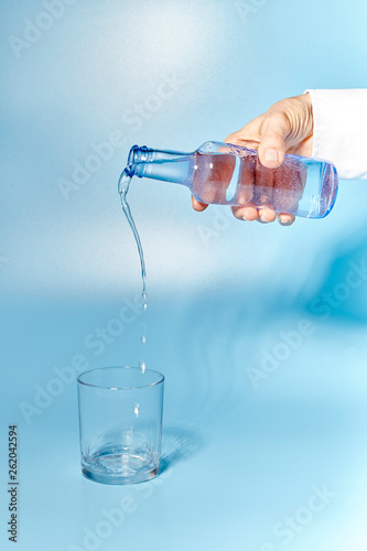 glass of clear and fresh water