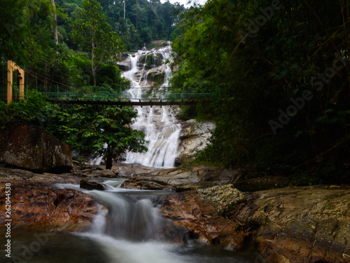 waterfall in forest