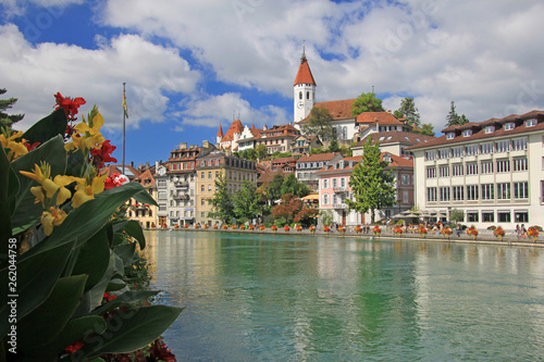 Stadt Thun Schweiz 