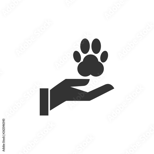 Charity, animal icon. Element charity icon. Premium quality graphic design icon. Signs and symbols collection icon for websites, web design, mobile app