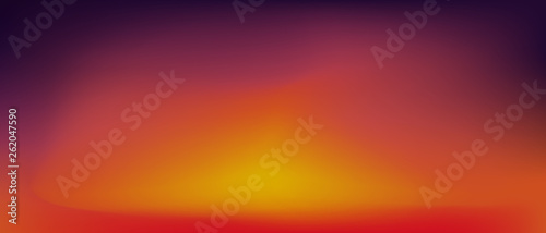 Sunset gradient background .