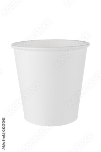 Wallpaper Mural Disposable carton cup isolated on white background Torontodigital.ca