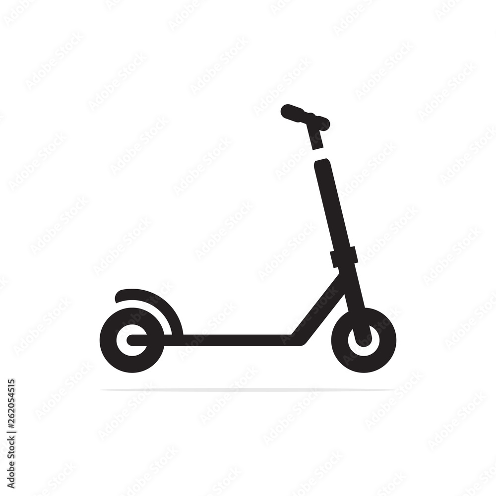 Scooter icon.Vector concept illustration for design. Scooter icon.Vector concept illustration for design.