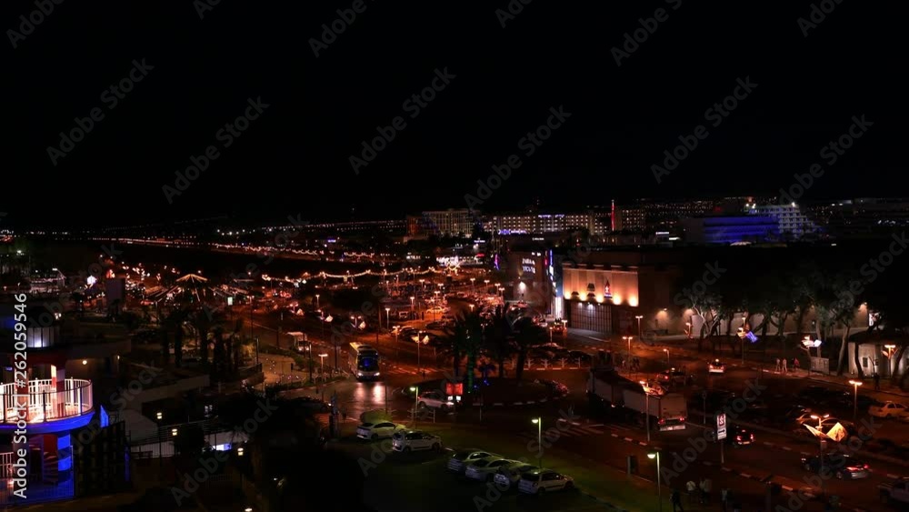 eilat in south israel in the evening eilat in south israel in the evening