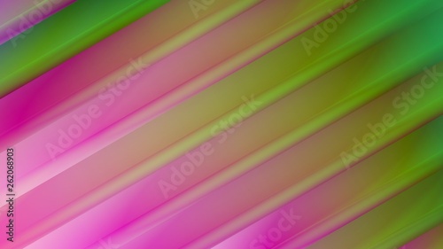 Abstract 16:9 size background with light diagonal shapes. Colorful layers fluid motion design.