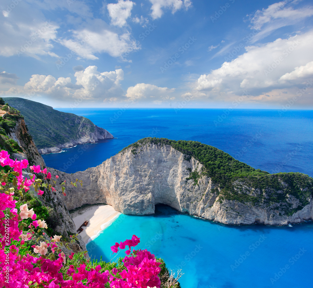Obraz premium Piękny krajobraz wyspy Zakinthos