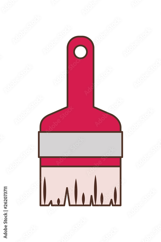 paint brush tool isolated icon paint brush tool isolated icon