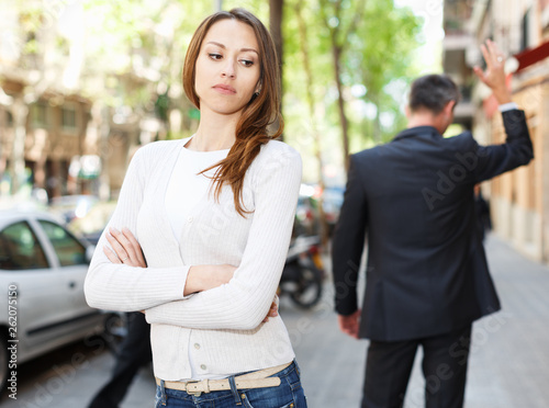 Photos Offended girl after quarrel with boyfriend