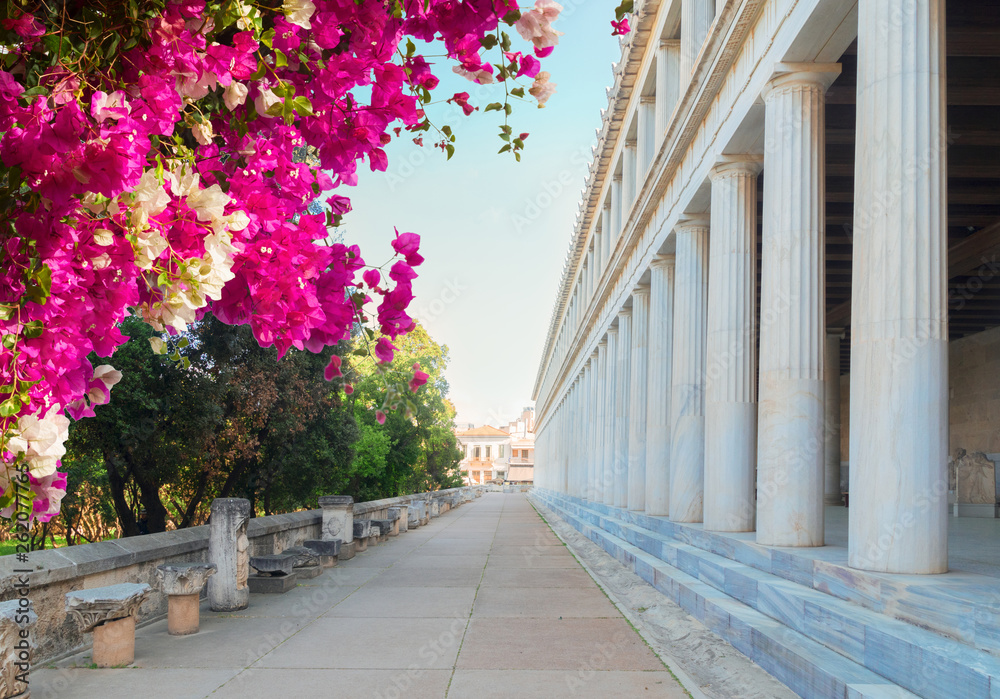 Agora of Athens, Greece