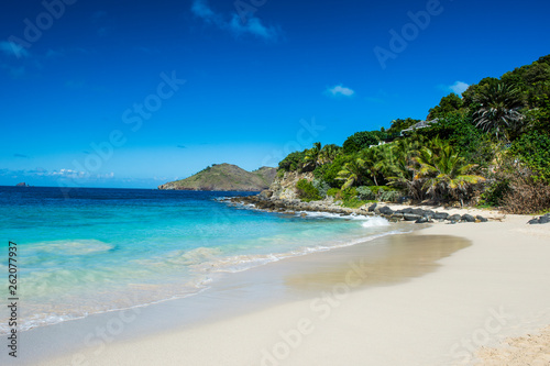 Caribbean, Lesser Antilles, Saint Barthelemy, Flamand Beach photo