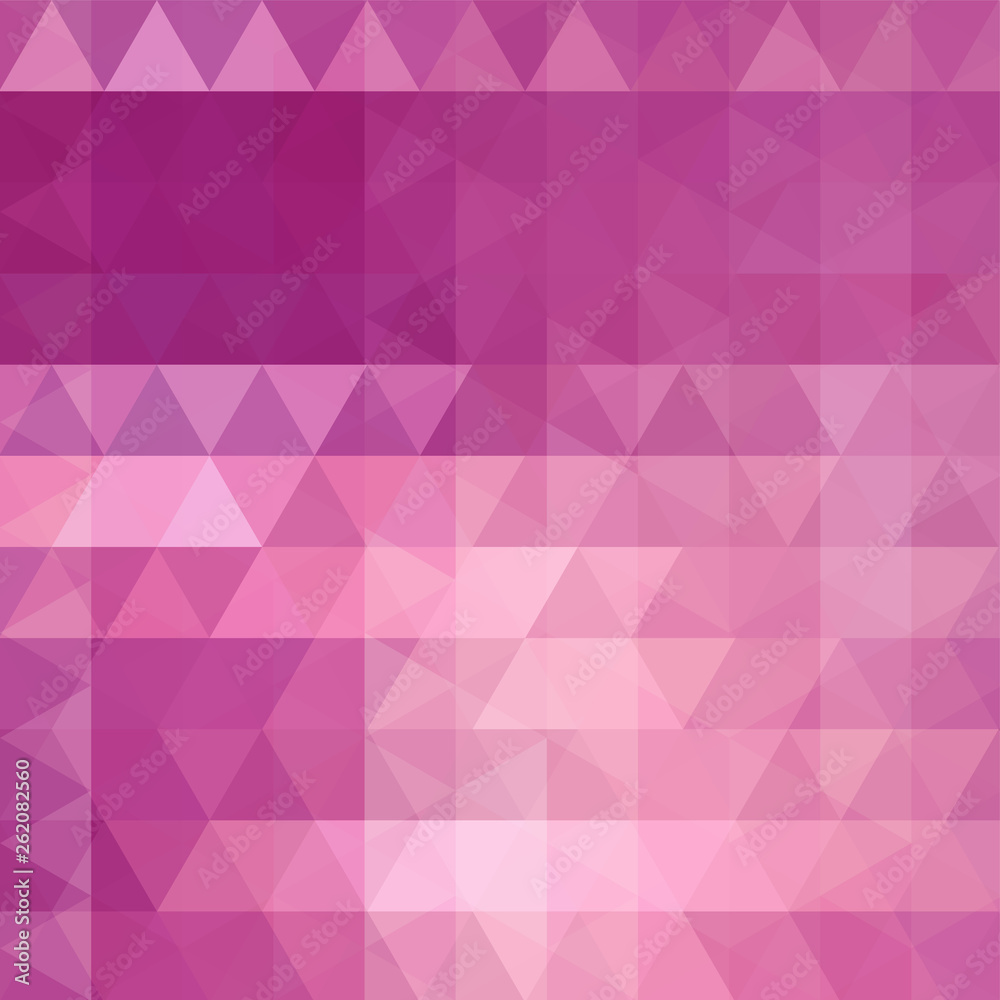 Abstract vector background with pastel pink triangles. Geometric vector illustration. Creative design template. Abstract vector background with pastel pink triangles. Geometric vector illustration. Creative design template.