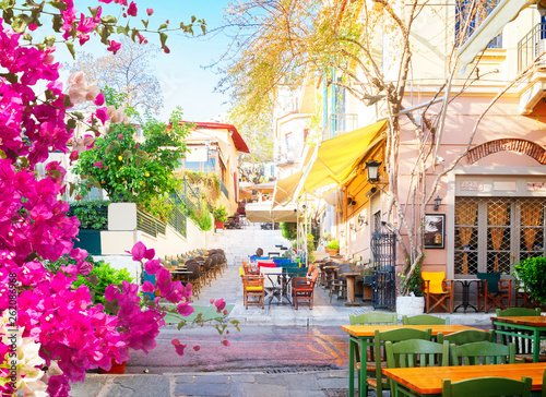 Fototapeta Naklejka Na Ścianę i Meble -  Street of Athens, Greece