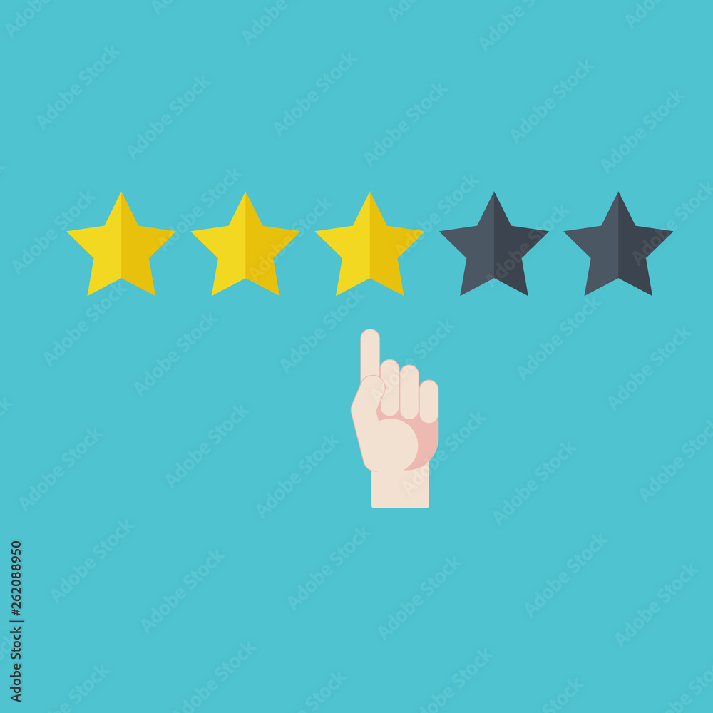 Customer reviews, rating, classification concept. Vector Customer reviews, rating, classification concept. Vector