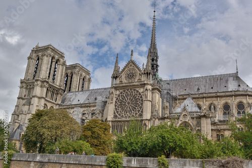 Notre Dame Paris France Fire