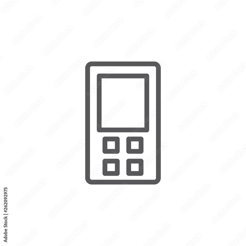 Cell, old, phone vector icon. Element of phone for mobile concept and web apps illustration. Thin line icon for website design and development. Vector icon Cell, old, phone vector icon. Element of phone for mobile concept and web apps illustration. Thin line icon for website design and development. Vector icon
