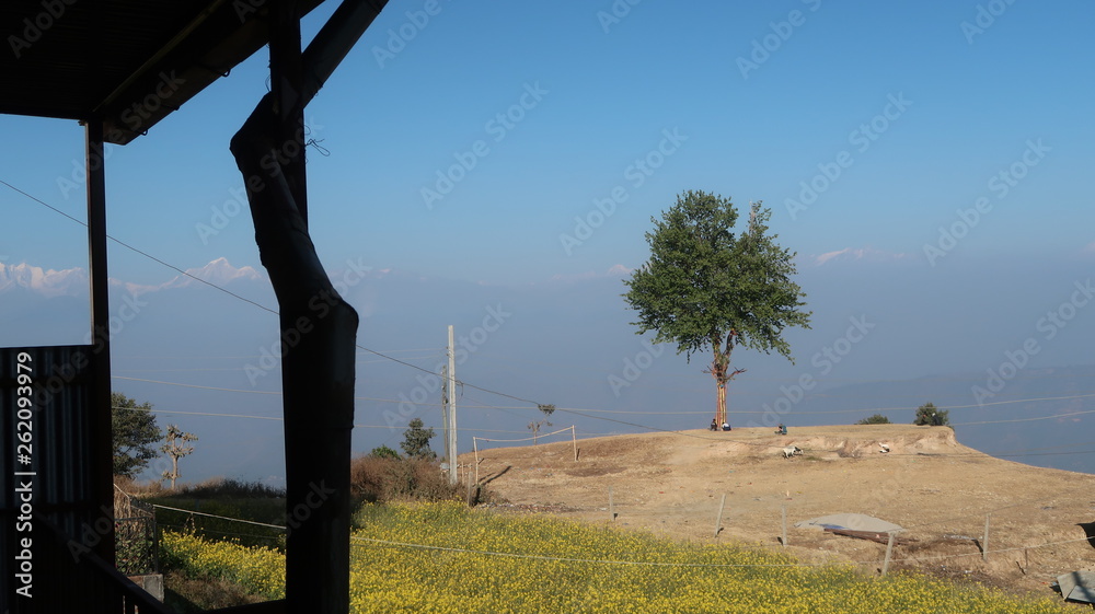 View near Namobuddha in Nepal