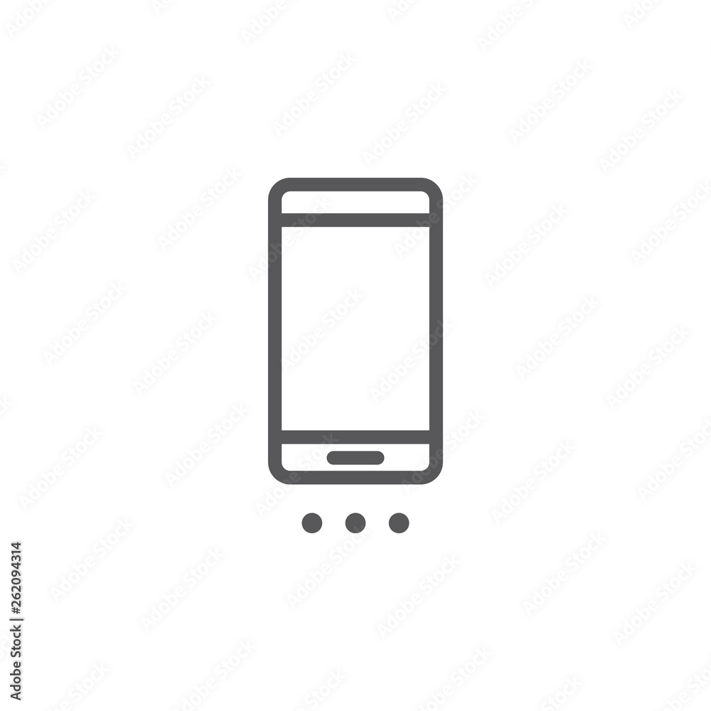 Mobile, control, more vector icon. Element of phone for mobile concept and web apps illustration. Thin line icon for website design and development. Vector icon Mobile, control, more vector icon. Element of phone for mobile concept and web apps illustration. Thin line icon for website design and development. Vector icon