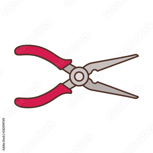 plier tool isolated icon