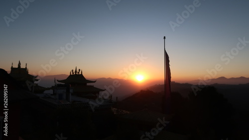 Sunrise in Namobuddha
