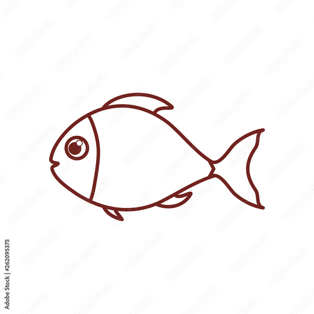 fish pattern isolated icon fish pattern isolated icon