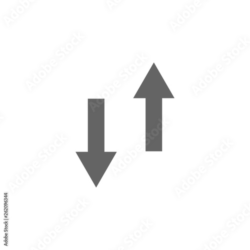 Arrow, opposite icon. Element arrow icon. Premium quality graphic design icon. Signs and symbols collection icon for websites, web design, mobile app