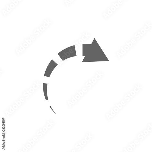 Arrow icon. Element arrow icon. Premium quality graphic design icon. Signs and symbols collection icon for websites, web design, mobile app