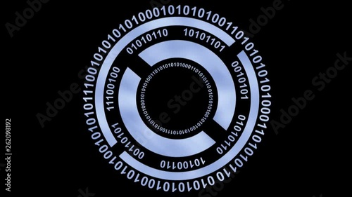 Black and blue communication background - metaphor.