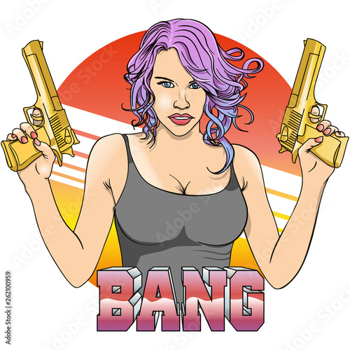girl and guns