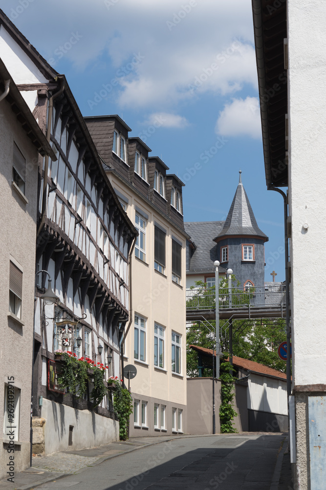 Bensheim / Bergstrasse: historische Fachwerkhäuser