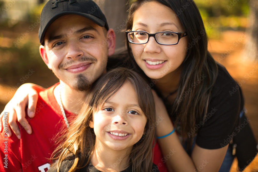 Fototapeta premium Outdoor Family Portrait