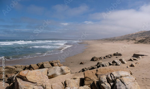 View of the ocean on the Oyster Catcher Trail near Boggams Bay  on the Garden Route, South Africa photo