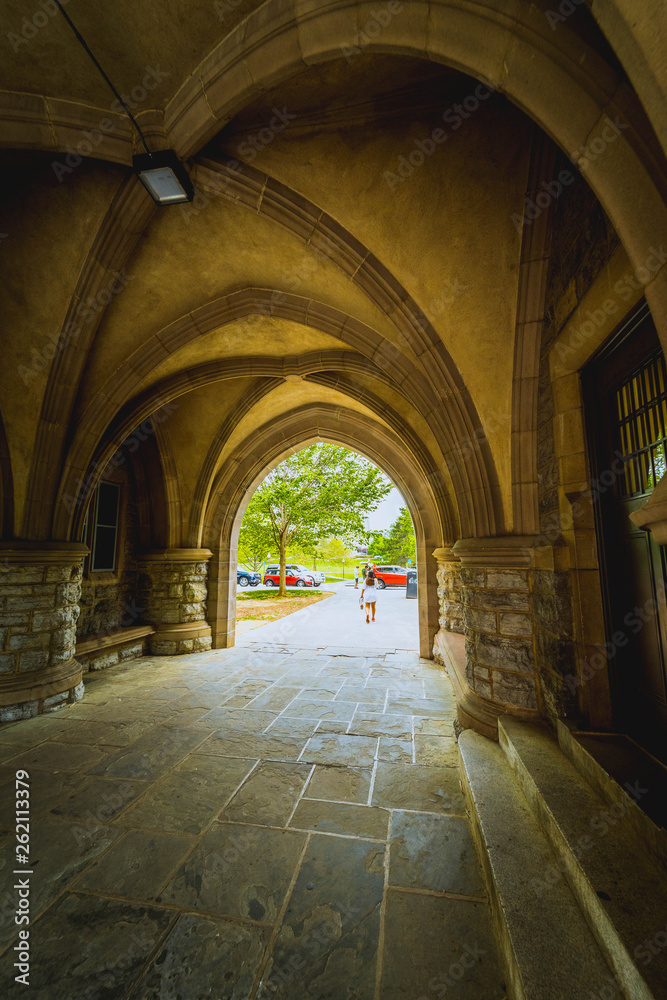 Fototapeta premium Virginia Tech campus in Blacksburg Virginia