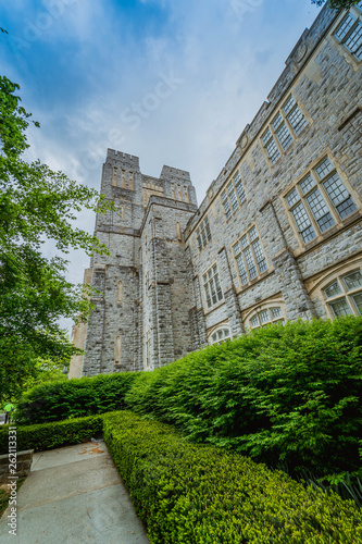 Fotografie Virginia Tech campus in Blacksburg Virginia