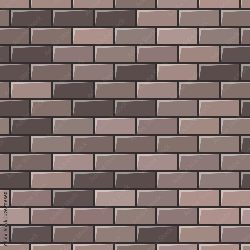 Seamless grey brick wall background Seamless grey brick wall background