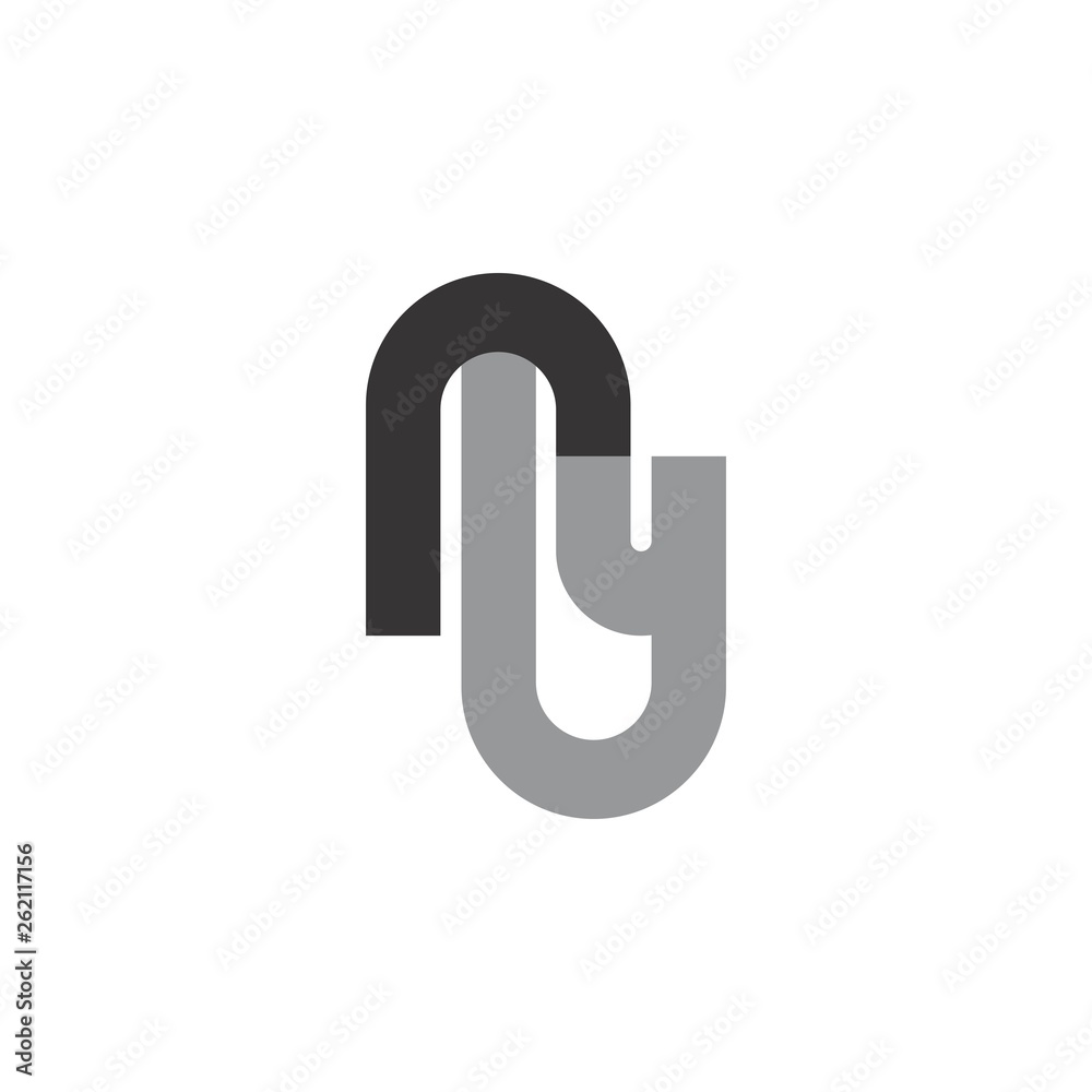 MY logo letter design vector MY logo letter design vector