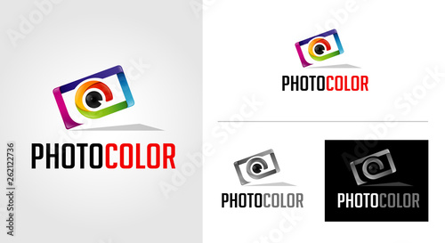 Photo Lens Logo Template