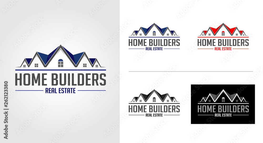 Home Builders Logo Template Home Builders Logo Template