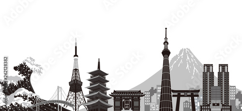 日本のイメージイラスト（東京）