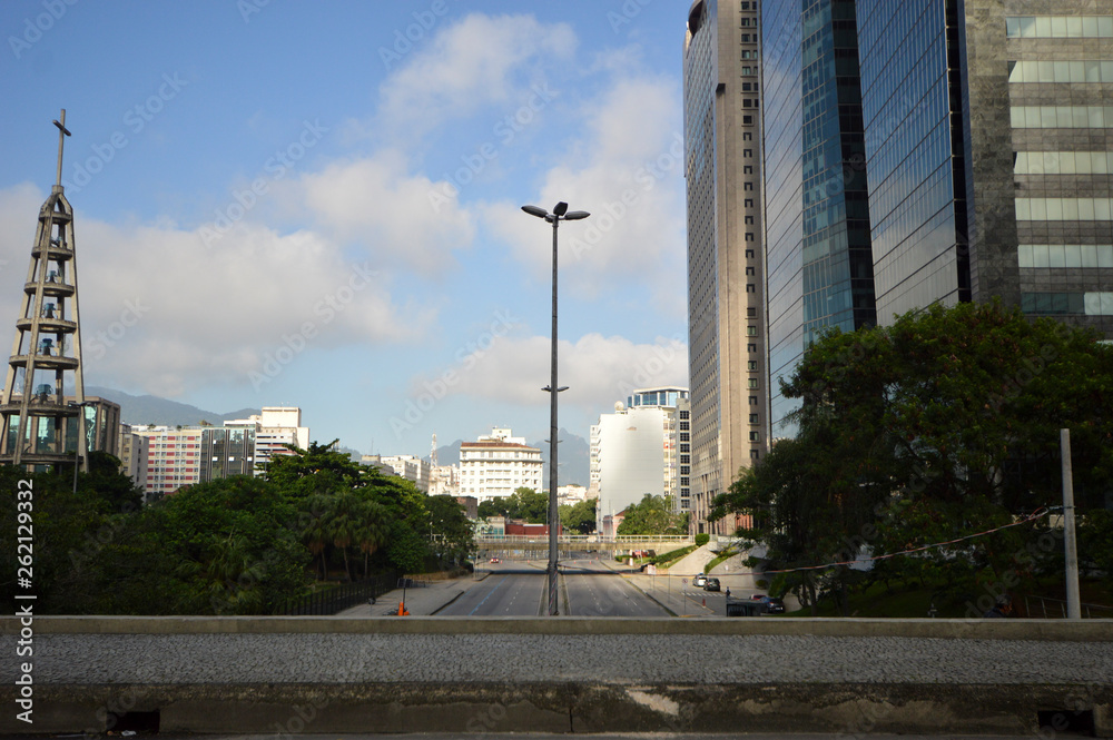 modern buildings in the center of the city of Rio de Janeiro modern buildings in the center of the city of Rio de Janeiro