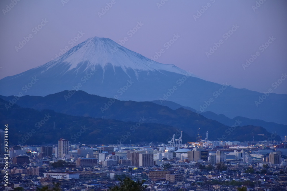 マズメ時～平成富士山。