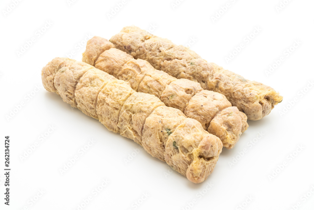 Steamed Crab Meat Roll Steamed Crab Meat Roll
