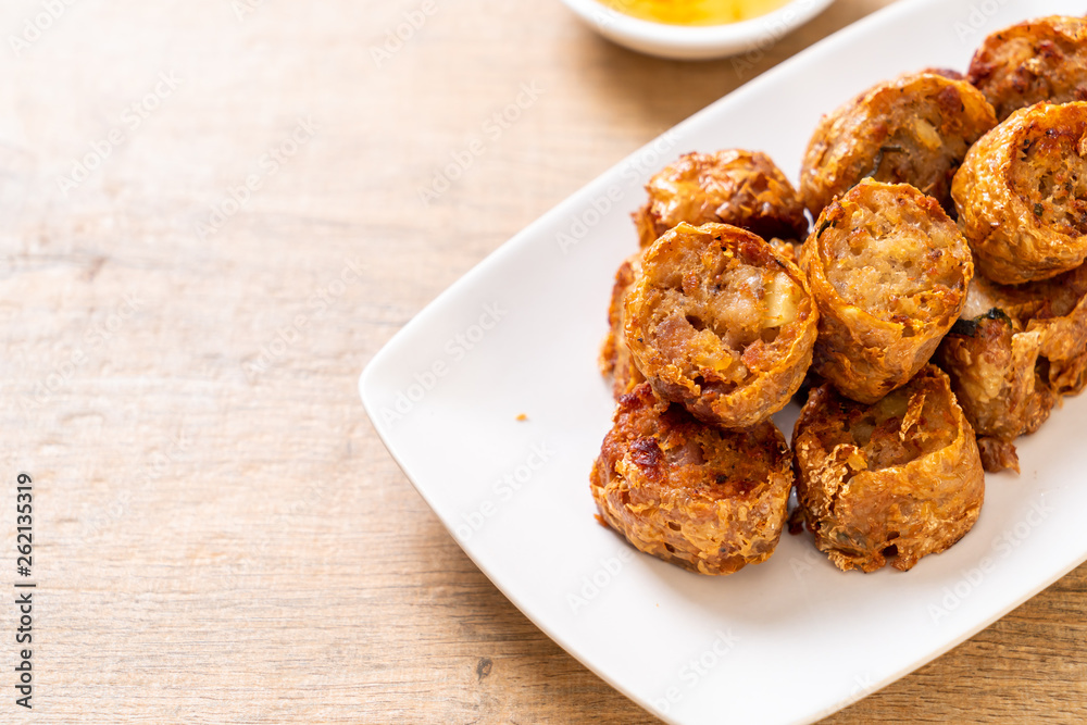 Deep Fried Crab Roll Deep Fried Crab Roll
